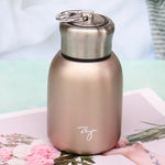 280 ml 304 Edelstahlgriff Vakuumisolierbecher, Big Belly Geschenktasse, Schwarz, Gold, Grün, Silber, Roségold