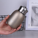 280 ml 304 Edelstahlgriff Vakuumisolierbecher, Big Belly Geschenktasse, Schwarz, Gold, Grün, Silber, Roségold