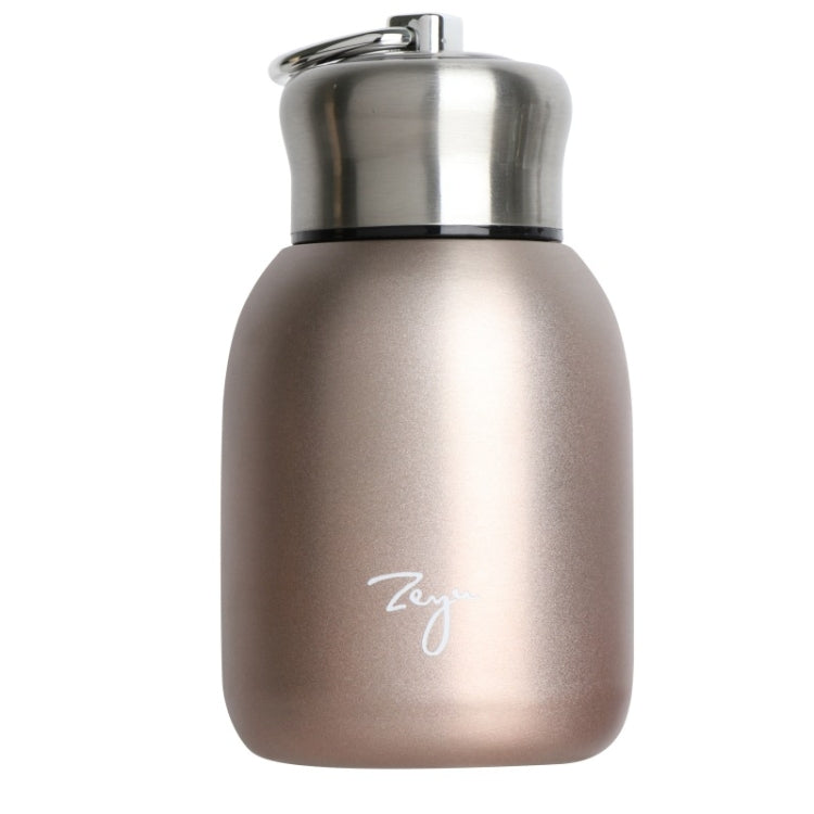 280 ml 304 Edelstahlgriff Vakuumisolierbecher, Big Belly Geschenktasse, Schwarz, Gold, Grün, Silber, Roségold