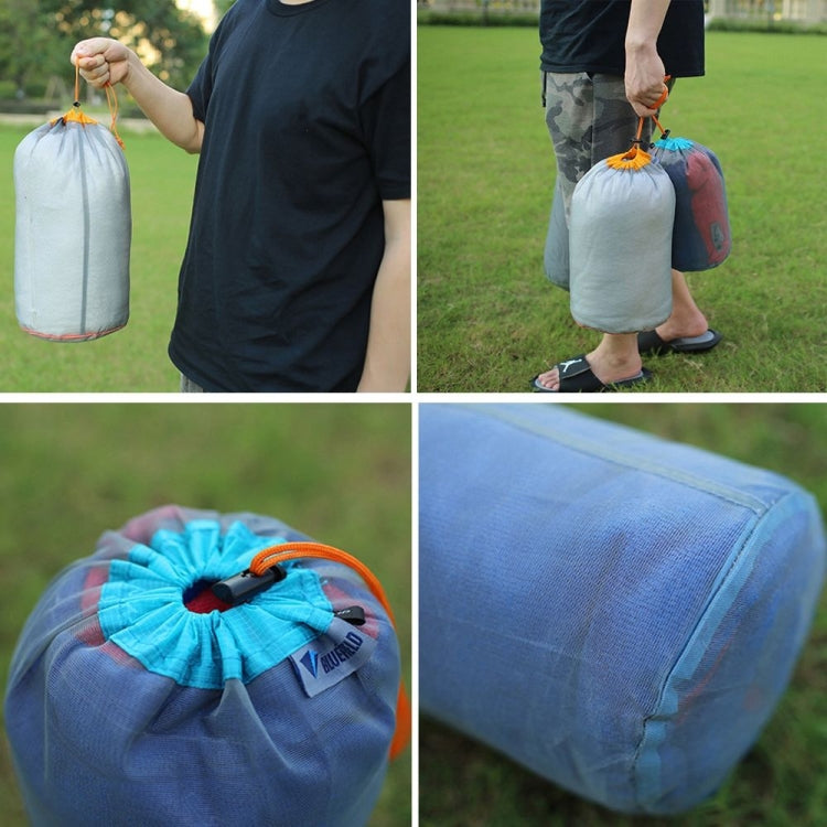 LUCKSTONE WSD2005020 Lightweight Mesh Organizing Storage Bag, Size:, S (Gray Blue), M (Gray Orange), L (Gray Green), XL (Gray Blue), XXL (Gray Black), S (Black Blue), M (Black Orange), L (Black Green), XL (Black Blue), XXL (Black Black)