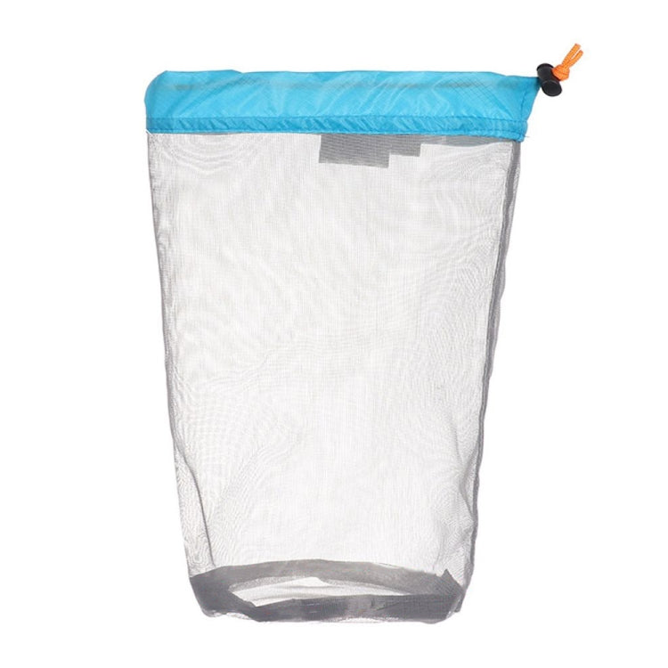 LUCKSTONE WSD2005020 Lightweight Mesh Organizing Storage Bag, Size:, S (Gray Blue), M (Gray Orange), L (Gray Green), XL (Gray Blue), XXL (Gray Black), S (Black Blue), M (Black Orange), L (Black Green), XL (Black Blue), XXL (Black Black)