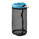 LUCKSTONE WSD2005020 Lightweight Mesh Organizing Storage Bag, Size:, S (Gray Blue), M (Gray Orange), L (Gray Green), XL (Gray Blue), XXL (Gray Black), S (Black Blue), M (Black Orange), L (Black Green), XL (Black Blue), XXL (Black Black)