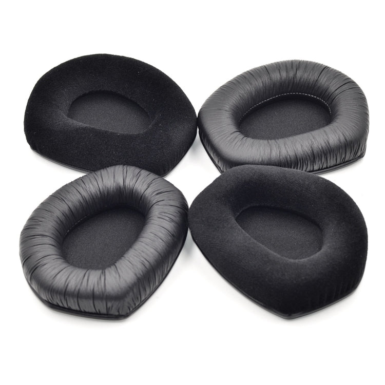 2 STK Ohrpolster für Sennheiser HDR RS165 RS175 RS185 RS195, Stil:, Froschleder-Ohrpolster, Samtstoff-Ohrpolster, Proteinleder-Ohrpolster, Lammleder-Ohrpolster, Fußballnetz-Ohrpolster