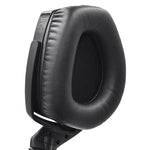 2 STK Ohrpolster für Sennheiser HDR RS165 RS175 RS185 RS195, Stil:, Froschleder-Ohrpolster, Samtstoff-Ohrpolster, Proteinleder-Ohrpolster, Lammleder-Ohrpolster, Fußballnetz-Ohrpolster