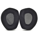 2 STK Ohrpolster für Sennheiser HDR RS165 RS175 RS185 RS195, Stil:, Froschleder-Ohrpolster, Samtstoff-Ohrpolster, Proteinleder-Ohrpolster, Lammleder-Ohrpolster, Fußballnetz-Ohrpolster