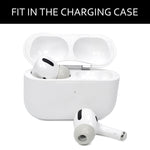 2 STK Memory-Schaum-Ohrkappen für TWS Airpods Pro, Größe:, Groß Schwarz, Mittel Schwarz, Klein Schwarz, Groß Grau, Mittel Grau, Klein Grau