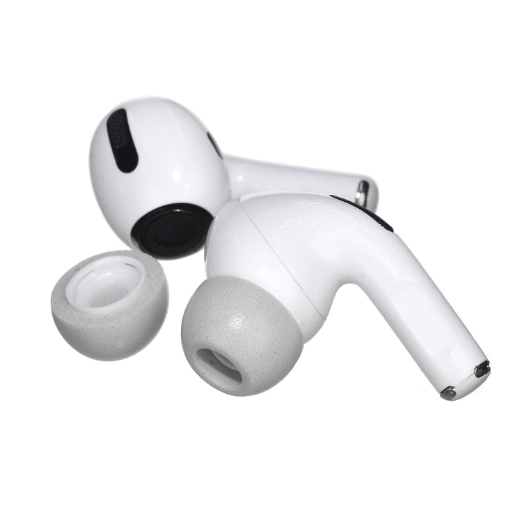 2 STK Memory-Schaum-Ohrkappen für TWS Airpods Pro, Größe:, Groß Schwarz, Mittel Schwarz, Klein Schwarz, Groß Grau, Mittel Grau, Klein Grau