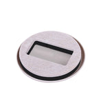 5 PCS Computer-Sitzrollenhalterung Stuhlrolle rutschfeste Matte, Quadratisch Bohnenfarbener Filzboden, Quadratisch Brauner Filzboden, Rund Bohnenfarbener Kunststoffboden, Rund Schwarzer Kunststoffboden
