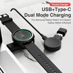 Für Samsung Galaxy Watch 4 / 3 USB Mini Tragbares Ladegerät
