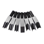 Adjustable Depth Woodworking Chamfering Planer, 1/4 Round Cutter Head, 1/8 Round Cutter Head, 3/16 Round Knife Head, Sharp Knife+Fillet Knife, 45 Degree Flat Cutter Head, Double Sharp Head, Dual Round Head, Cutter Head 7 PCS/Set