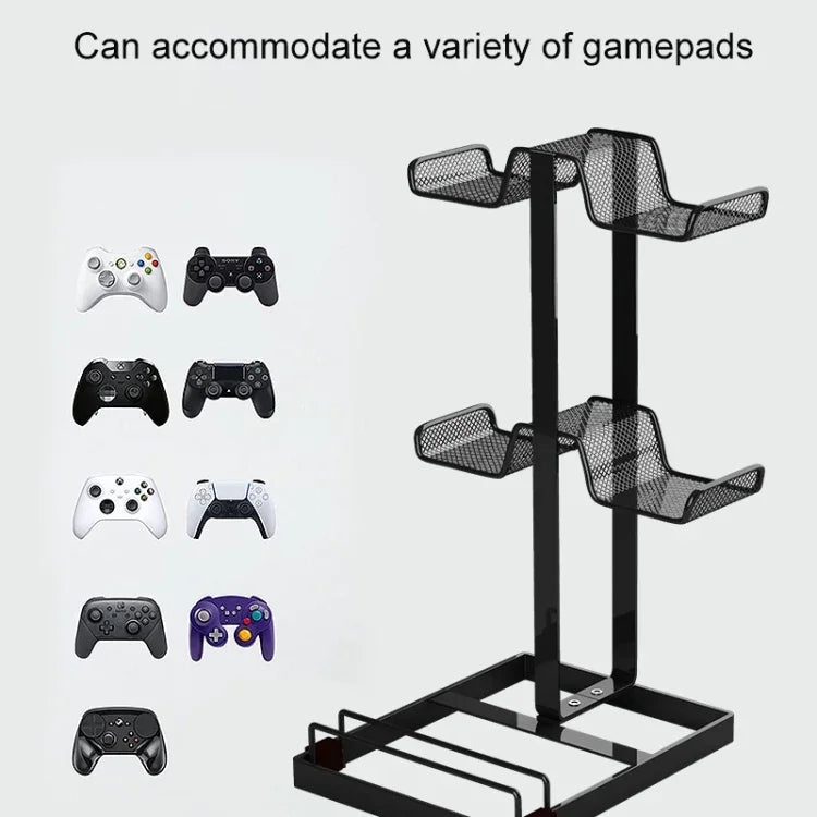 Desktop Headset Gamepad Spielkonsolen-Aufbewahrungshalterung, Weiß, Schwarz