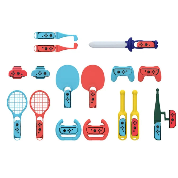 DOBE TNS-2125 18-in-1-Somatosensorisches Sportset für Nintendo Switch, DOBE 18-in-1
