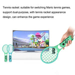 DOBE TNS-2123 Sport-Lichtschwert + Beinschlaufe + Tennisschläger + Handgelenkschlaufe 7-in-1-Sportset für Nintendo Switch, DOBE 7-in-1