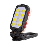 COB Arbeitsleuchte USB-Lade Haken Notfall-Taschenlampe Wartungslampe, Stil: W598A 8 Löcher, W598B Klein, W599A 10 Löcher, W599B Groß