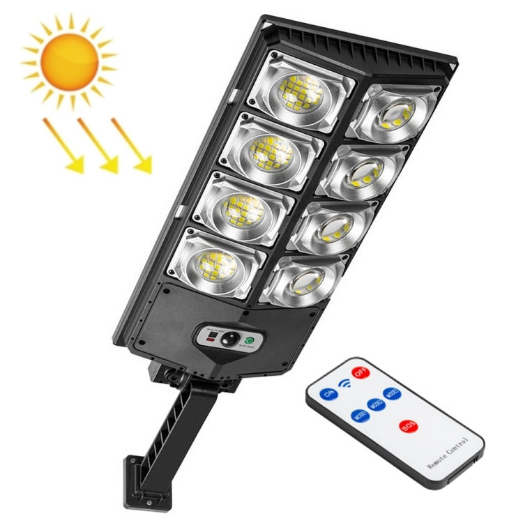 E-SMARTER LED Starklicht Zweireihige Straßenleuchte Solar-Gartensensorleuchte, Stil:, W789A-4, W789B-4