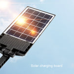 E-SMARTER LED Starklicht Zweireihige Straßenleuchte Solar-Gartensensorleuchte, Stil:, W789A-4, W789B-4