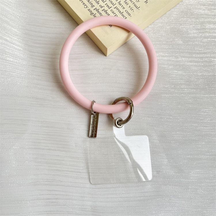 3 Stück Handyhüllen Silikonarmband Schlüsselanhänger Sturzsicheres Handy-Lanyard mit Patch, Pink, Lila, Blau, Zitronengelb, Orange, Rot, Schwarz, Weiß, Minzgrün