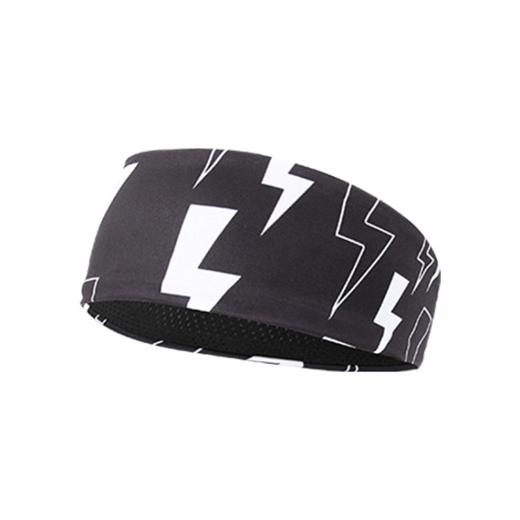 Sport-Schwitzband Fitness Antitranspirant Stirnband, Blitzschwarz, Klassisch Schwarz, Temperament Grau, Dunkelgrau, Gestreift Grau