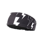 Sport-Schwitzband Fitness Antitranspirant Stirnband, Blitzschwarz, Klassisch Schwarz, Temperament Grau, Dunkelgrau, Gestreift Grau