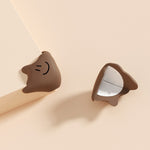 Baby Tischkantenschutz Silikon Stoßschutz, Grün, Weiß, Apricot, Kaffee, Orange