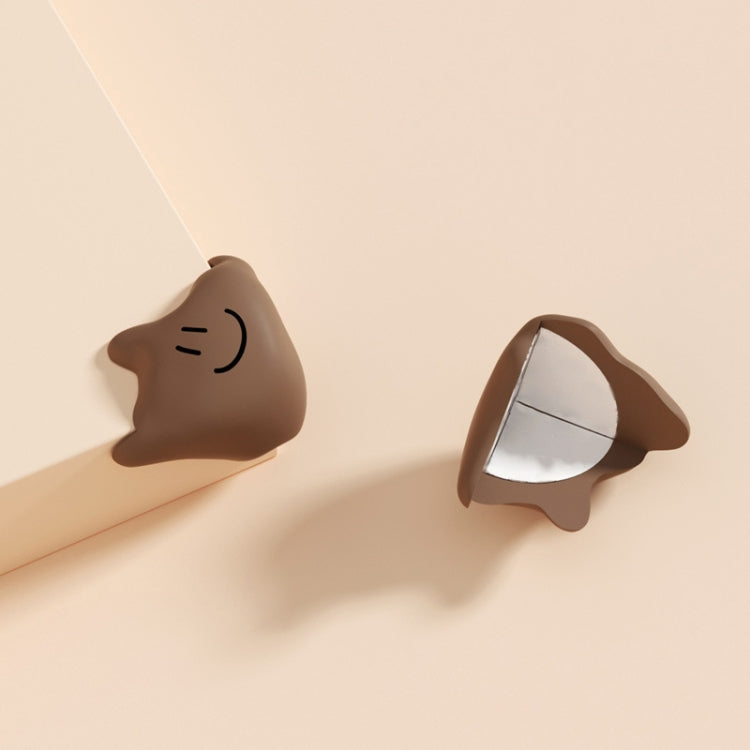 Baby Tischkantenschutz Silikon Stoßschutz, Grün, Weiß, Apricot, Kaffee, Orange