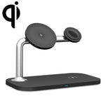 3-in-1 Magnetisches kabelloses Ladegerät für iPhone12/13/14/15/16 & iWatch & AirPods, 3-in-1 Weiß, 3-in-1 Schwarz