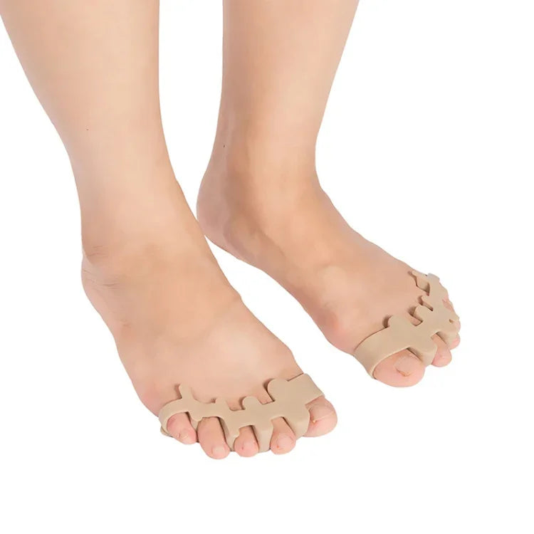 Zehenvalgus-Silikonkorrektor, Zehenspreizer für große Füße, verdickte Schuhe, für den Heimgebrauch