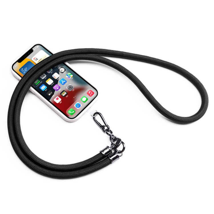 Handy-Bergsteigerseil Lanyard Kann um den Hals oder quer getragen werden, Schwarz, Orange, Himmelblau, Rot, Edelsteinblau, Violett, Ziegelorange