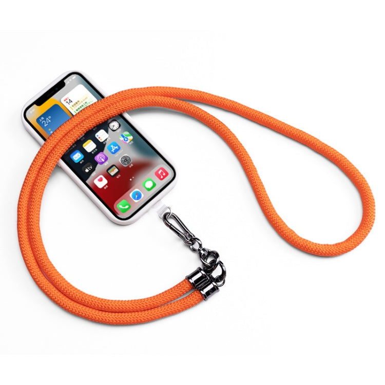 Handy-Bergsteigerseil Lanyard Kann um den Hals oder quer getragen werden, Schwarz, Orange, Himmelblau, Rot, Edelsteinblau, Violett, Ziegelorange