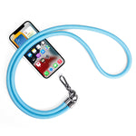 Handy-Bergsteigerseil Lanyard Kann um den Hals oder quer getragen werden, Schwarz, Orange, Himmelblau, Rot, Edelsteinblau, Violett, Ziegelorange