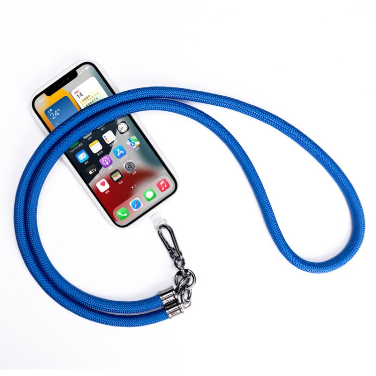 Handy-Bergsteigerseil Lanyard Kann um den Hals oder quer getragen werden, Schwarz, Orange, Himmelblau, Rot, Edelsteinblau, Violett, Ziegelorange