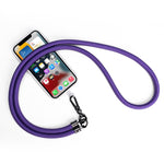 Handy-Bergsteigerseil Lanyard Kann um den Hals oder quer getragen werden, Schwarz, Orange, Himmelblau, Rot, Edelsteinblau, Violett, Ziegelorange