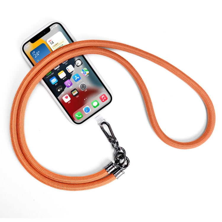 Handy-Bergsteigerseil Lanyard Kann um den Hals oder quer getragen werden, Schwarz, Orange, Himmelblau, Rot, Edelsteinblau, Violett, Ziegelorange