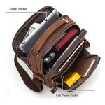HUMERPAUL MH573 Men Shoulder Bag Leather Messengers Bag