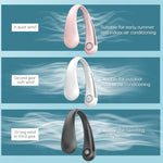 Fauler hängender Nackenventilator blattloser leiser Sportventilator, Modell:, T36 Weiß 3000 mAh, T36 Schwarz 3000 mAh, T36 Pink 3000 mAh, A306 Vierkern 4000 mAh Pink, A306 Vierkern 4000 mAh Grün, A306 Vierkern 4000 mAh Weiß