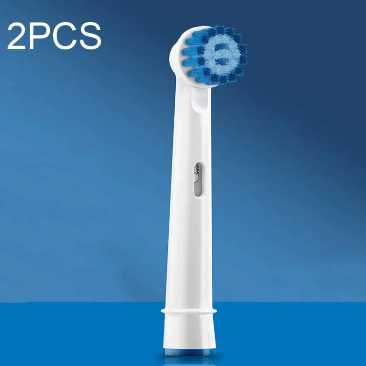 2 STÜCK Für Oral-B Elektrische Zahnbürsten-Ersatzköpfe der gesamten Palette, Tägliche Reinigung, Präzisionsreinigung, Multi-Winkel-Reinigung, Professionell Hellweiß, Zahnseidereinigung