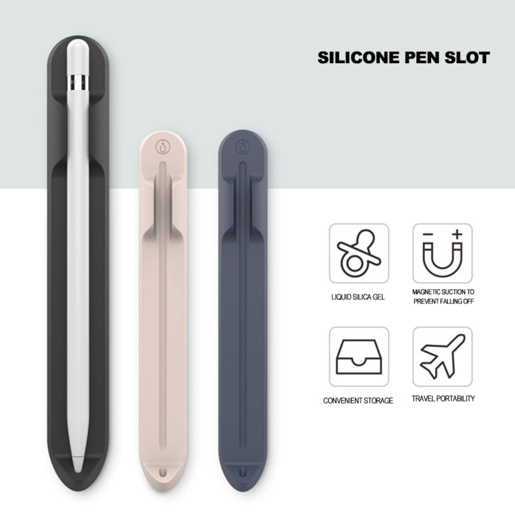 CY112 Stylus Silikon Magnetischer Absorptions-Stifthalter für Pencil1/2, CY112