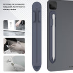 CY112 Stylus Silikon Magnetischer Absorptions-Stifthalter für Pencil1/2, CY112