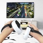VR Controller Anti-Kollisions-Halbpaket Silikon Schutzhülle für Oculus Quest 2