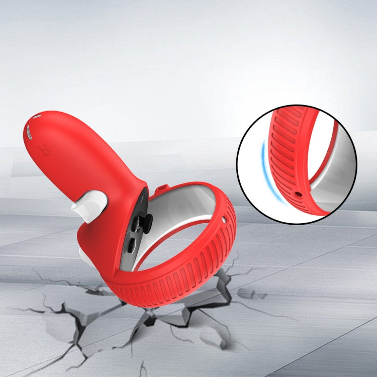 VR-Brillen-Linsengehäuse-Griff-Schutzhülle für Oculus Quest 2, Weiß, Rot, Grün
