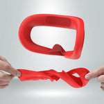 VR-Brillen-Linsengehäuse-Griff-Schutzhülle für Oculus Quest 2, Weiß, Rot, Grün