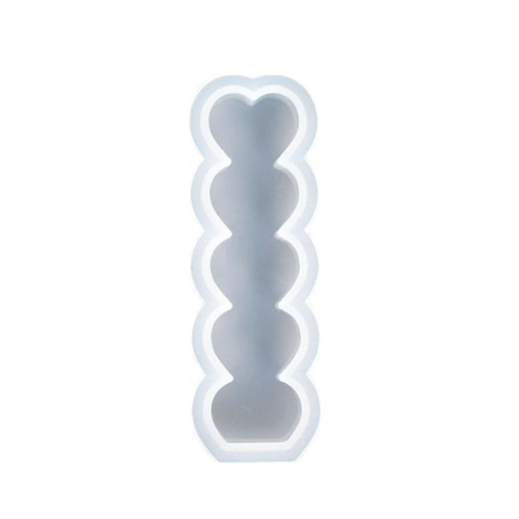 D2111-1 DIY Tropfform Herz Kerzen Silikonform, D2111-1