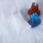 D581 DIY Kristalltropfen 3D Schloss Silikonform, D581