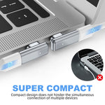 TZ30 PD100W 24-Pin Schnelllade Type-C / USB-C Magnetischer Winkeladapter für MacBook Notebook Anschluss