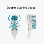 4 Stk./Set Multidirektionaler elektrischer Ersatzzahnbürstenkopf für Oral B 3733 4732 4734