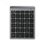 BT302 28 Tasten Laptop Mini Funk-Tastatur, Spezifikation:, Bluetooth (Schwarz), Bluetooth (Grau), 2.4G (Schwarz), 2.4G (Grau)