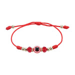 Teufelsauge Verstellbares Kristallperlenarmband
