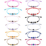 Teufelsauge Verstellbares Kristallperlenarmband