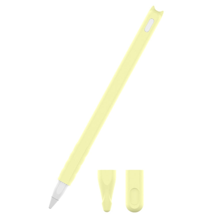2 Stück Cartoon Touch Silikon Stifthülle für Apple Pencil 2