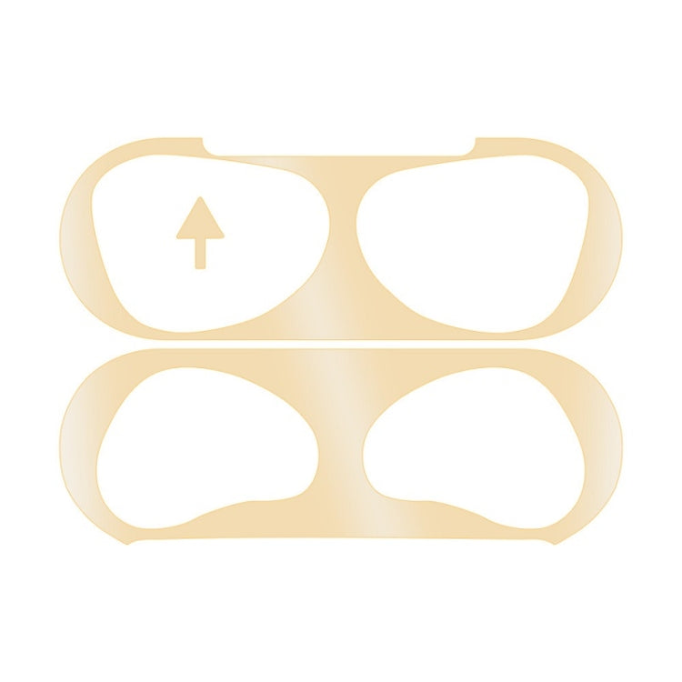 2 STK Innere Kopfhörerabdeckungsaufkleber Staubschutzfolie für Airpods 3, Schwarz, Gold, Silber, Roségold, Rot, Grün, Blau, Lila